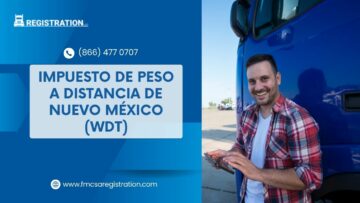 Impuesto de Peso a Distancia de Nuevo México (WDT)