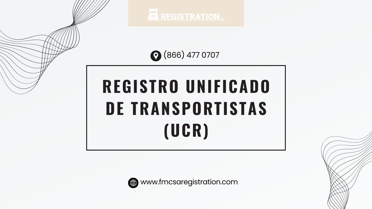 Registro Unificado de Transportistas (UCR)