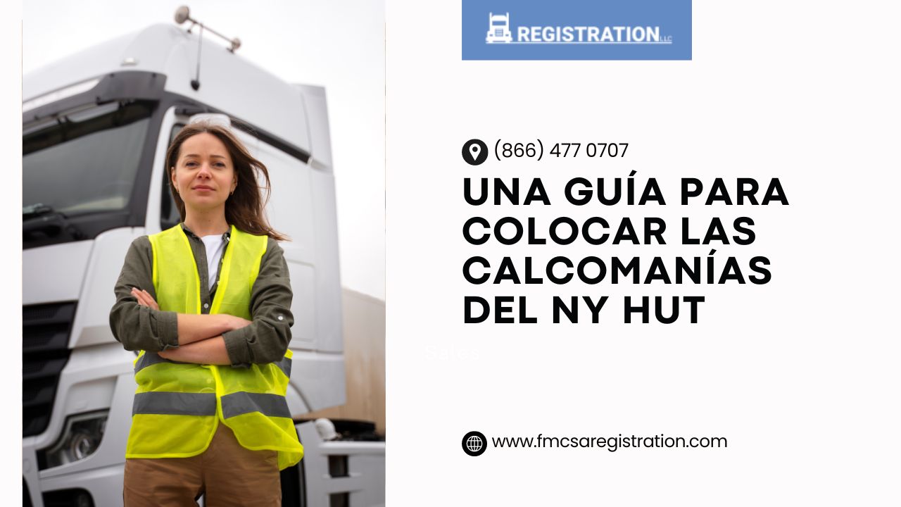 Una guía para colocar las calcomanías del NY HUT