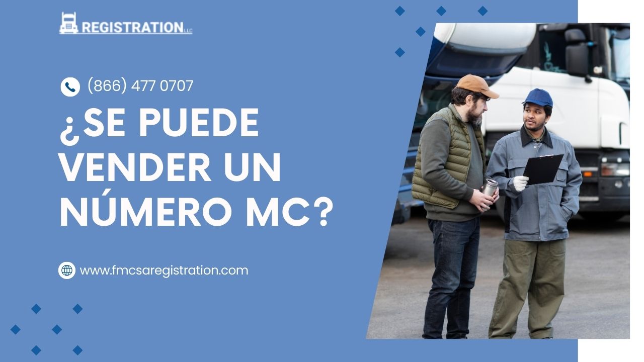 ¿Se puede vender un número MC